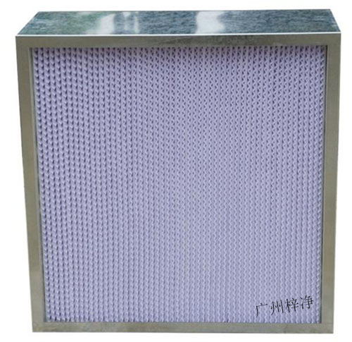 不帶法蘭的鍍鋅框高效空氣過濾器 不帶法蘭的鍍鋅框高效空氣過濾器